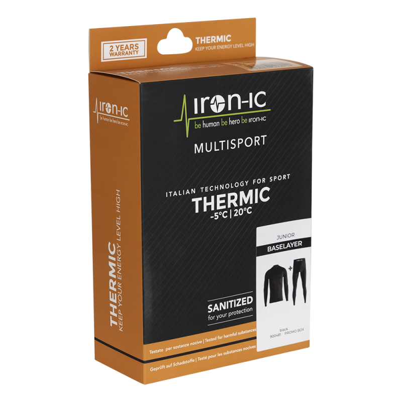 ДЕТСКО ТЕРМО БЕЛЬО КОМПЛЕКТ | BLACK | 110-116 | Diel